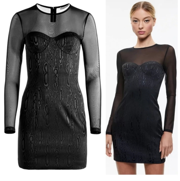Alice + Olivia Dresses & Skirts - Alice + Olivia Women's Takako Crewneck Mini Dress Size 4